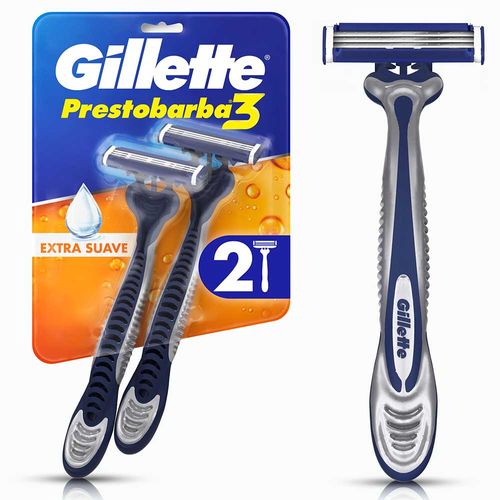 Máquina Prestobarba3 Gillette x 2 und