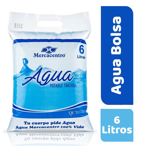 Agua Mercacentro Bolsa 6000 ml