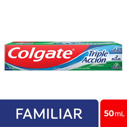 Crema Dental Colgate Triple Acción 50 ml