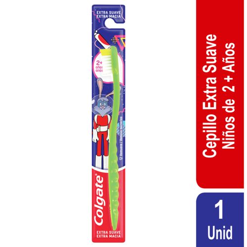 Cepillo de Dientes niños Colgate Extra Suave 2+ Años