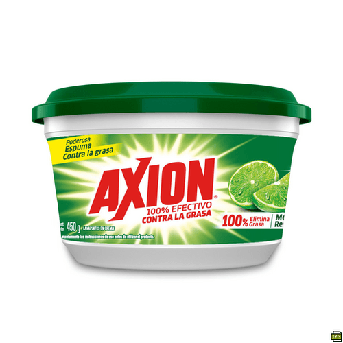 Lavaplatos en Crema Axion Limón 450g