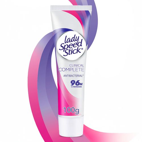 Desodorante Mujer Lady Speed Stick Clinico Antitranspirante Tubo 100g