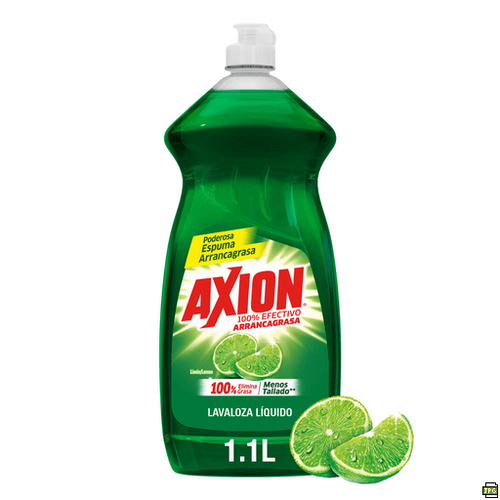 Lavaplatos Líquido Axion Limón 1.1L