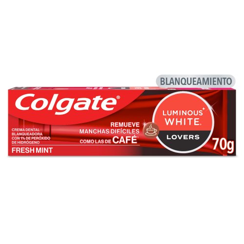 Crema Dental Blanqueadora Colgate Luminous White Cafe 70gr