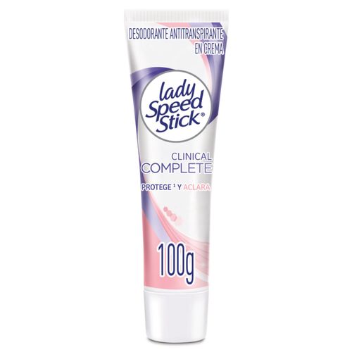 Desodorante Mujer Lady Speed Stick Clinico Protege Aclara 100gr