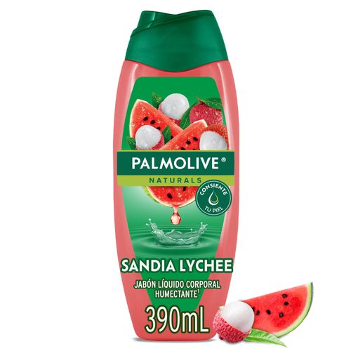 Jabón Liquido Cuerpo Palmolive Sandia y Lychee 390ml