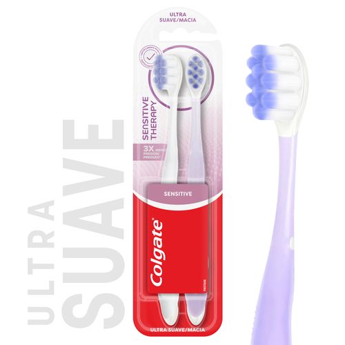 Cepillo de Dientes Sensibilidad Colgate Ultra Suave x2und