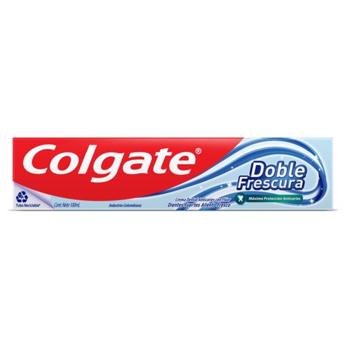 Crema Dental Colgate Doble Frescura 100mL