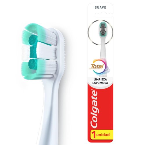 Cepillo de Dientes Colgate Total Prevención Activa Suave x1