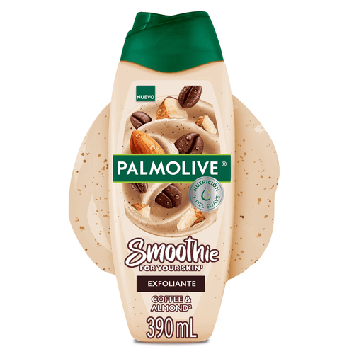 Jabón Liquido Corporal Palmolive Café y Aceite de Almendras 390 ml