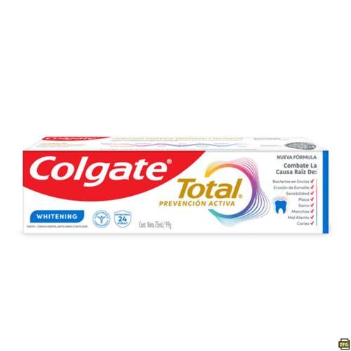 Crema Dental Colgate Total Whitening 75 ml
