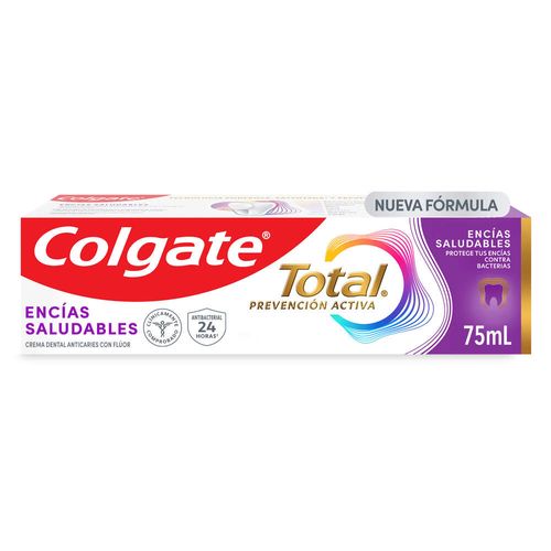 Crema Dental Colgate Total Encías Prevención Activa 75 ml