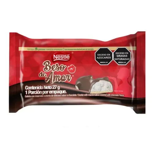 Dulce Galleta Beso de Amor Nestle 27 g