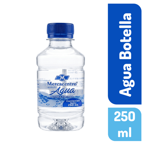 Agua Mercacentro Botella 250 ml