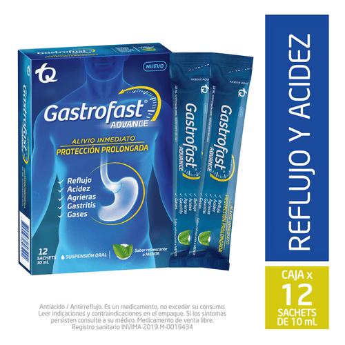Gastrofast Advance Sobres 12 Und