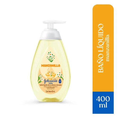Baño Johnsons Baby Liquido Manzanilla x 400 ml