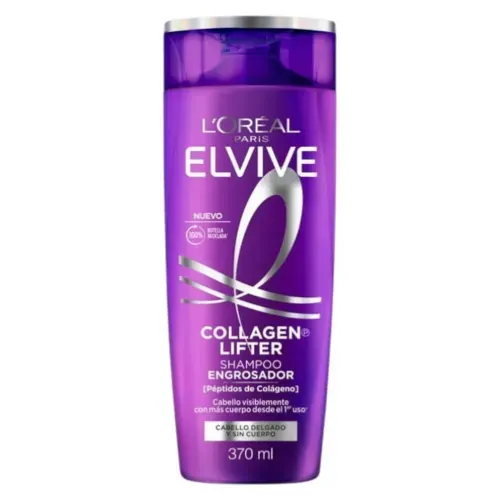 Shampoo Elvive Engrosador Colageno x 370 ml