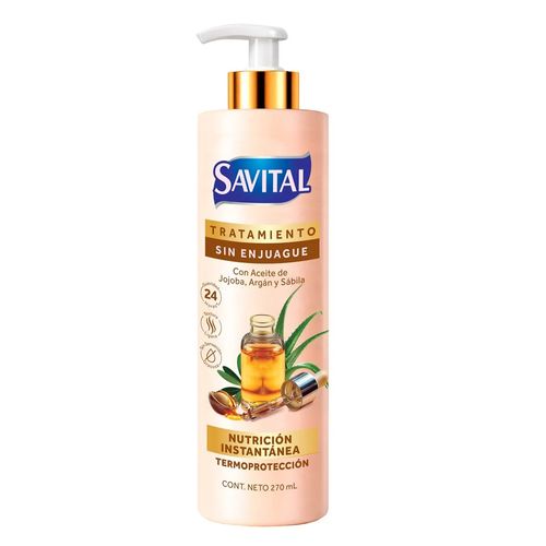 Tratamiento Savital Brillo Y Nutricion x 270 ml