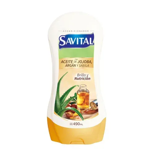 Acondicionador Savital Brillo Y Nutricion x 490 ml