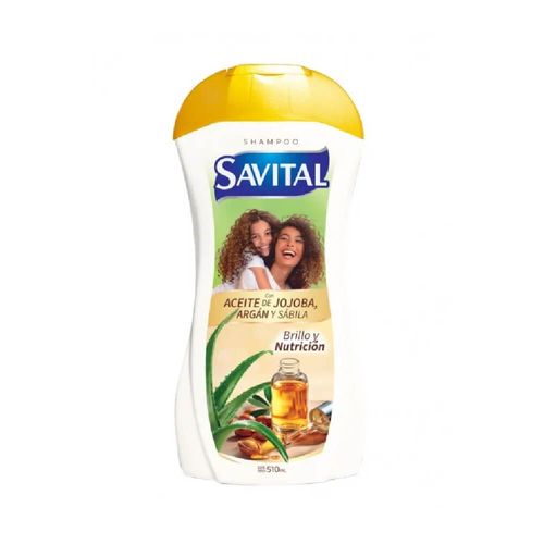 Shampoo Savital Brillo Y Nutricion x 510 ml