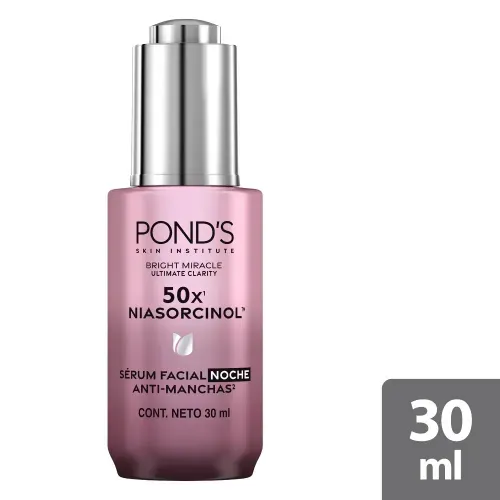 Serum Facial Ponds Noche Bright Miracle Anti Manchas x 30 ml
