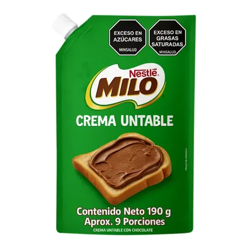 Crema Untable Milo x 190 g