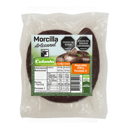 Morcilla Colanta Artesanal x 400 g