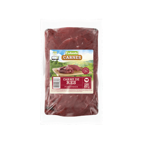 Carne De Res Colanta Porcionada x 500 g