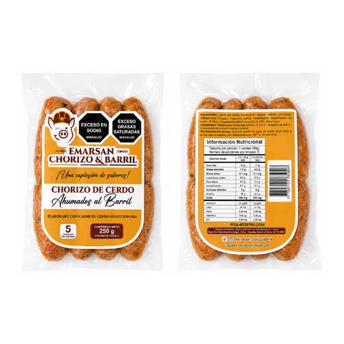 Chorizo Emarsan Tradicional 5 und x 50 g c/u