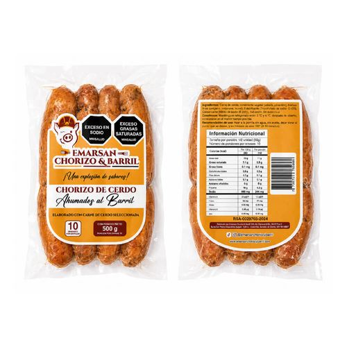 Chorizo Emarsan Tradicional 10 und x 50 g c/u