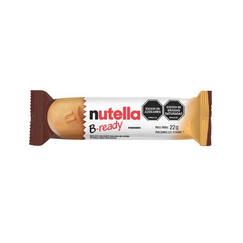 Galleta Nutella Bready x 22 g