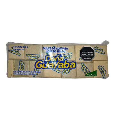 Bocadillo Veleno Dona Guayaba Bolsa 25 und x 40 g c/u