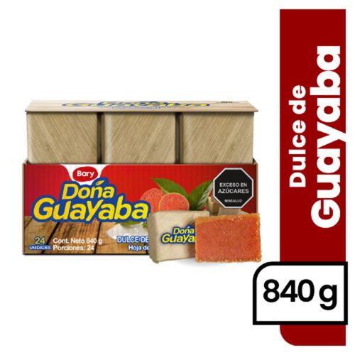 Bocadillo Dona Guayaba Caja 24 und x 35 g c/u