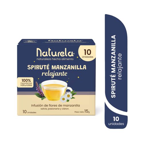 Infusion Spirute Naturela Manzanilla X 10 und