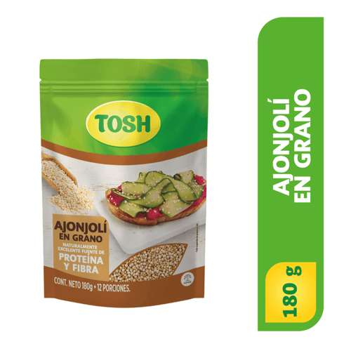 Ajonjoli Tosh En Grano x 180 g