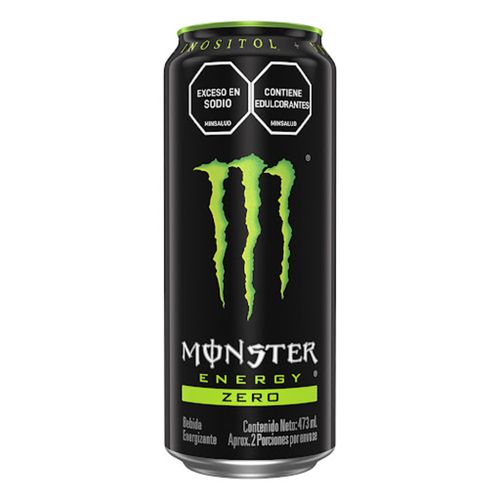 Bebida Energizante Monster Green Zero x 473 ml