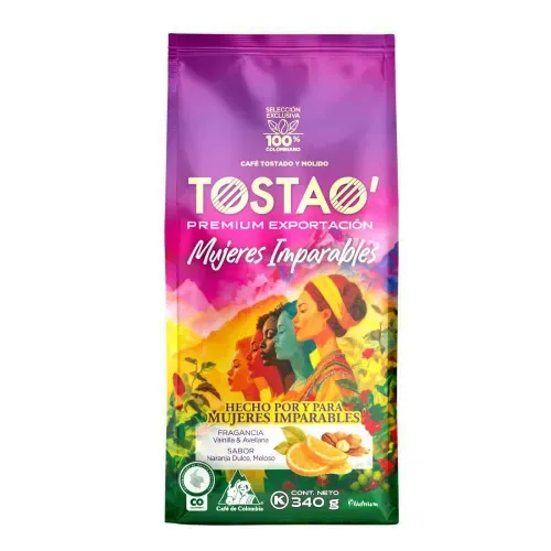 Cafe Tostao Molido Mujeres Imparables x 340 g