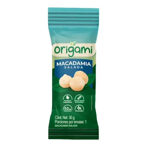 Macadamia Origami Salada x 30 g