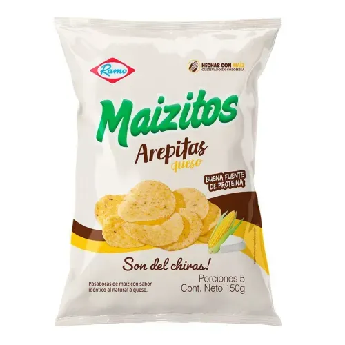 Maizitos Ramo Arepitas Queso x 150 g