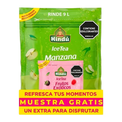 Te Hindu Ice Tea Soluble Manzana x 135 g Gratis 22.5 g