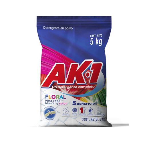 Detergente Ak1 Floral x 5000 g