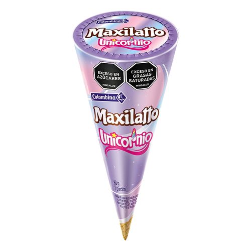 Cono Maxilatto Colombina Unicornio x 88 g