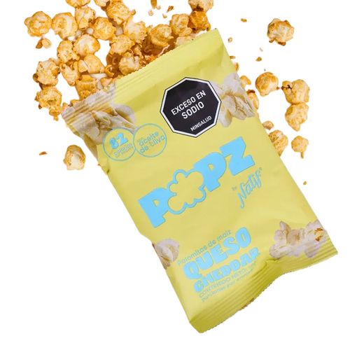 Palomitas De Maiz Popz Queso Cheddar x 18 g