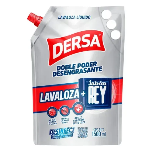 Lavaloza Dersa Liquido Jabon Rey x 1500 ml