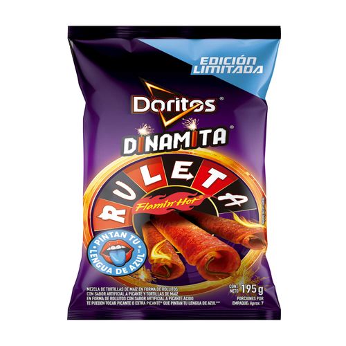 Doritos Dinamita Ruleta Flamin Hot x 195 g