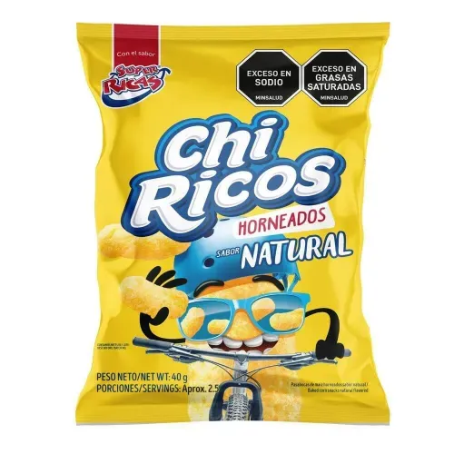 Chirricos Super Ricas Natural x 40 g
