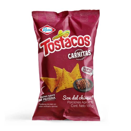 Tostacos Ramo Carnitas x 186 g