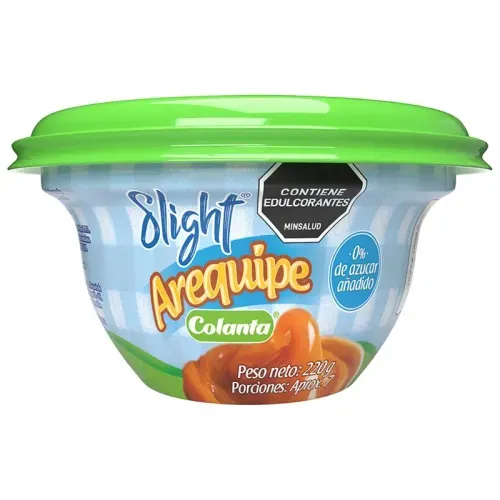 Arequipe Colanta Slight Tarrina x 220 g