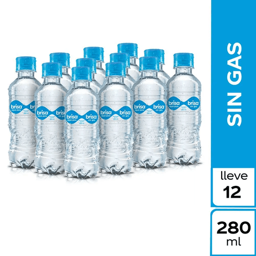 Agua Brisa Paca 12 und x 280 ml c/u