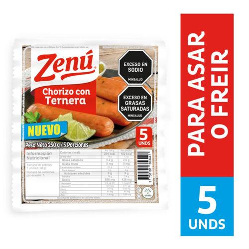 Chorizo Zenu Ternera 250 g